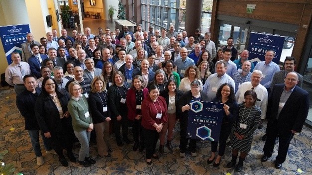 Group of all Pavement & Materials seminar attendees.
